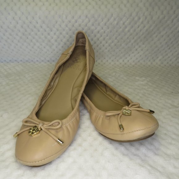 Vince Camuto Blush leather ballet flats Women's Size 7 - Picture 13 of 13